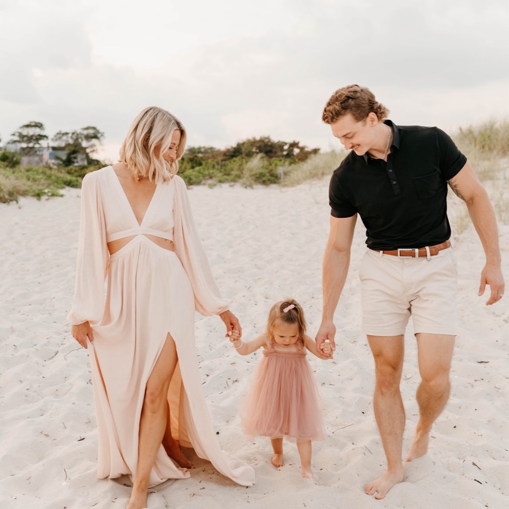 Showpo Elegant Light Pink Long Sleeve Dress